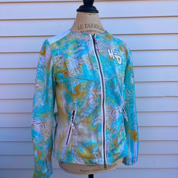 HARLEY-DAVIDSON Los Cabos White Mesh Functional Reflective Riding Jacket Sz S - Picture 3 of 16